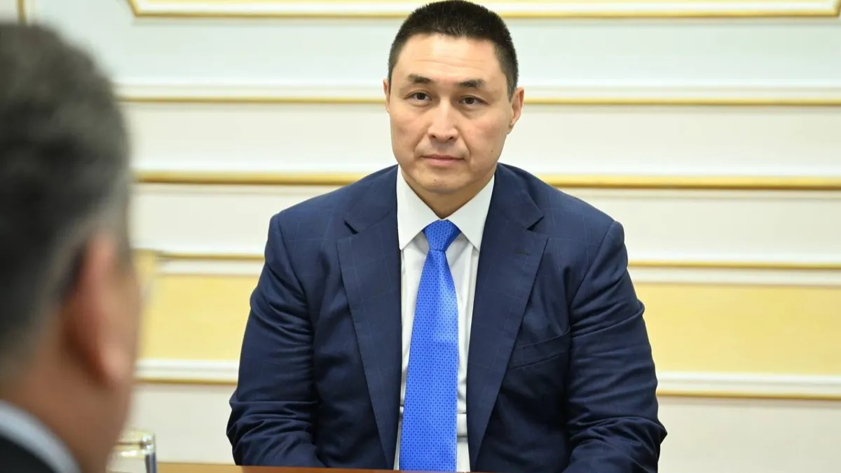 Председатель совета директоров Harvest Group Алмаз Альсенов Председатель совета директоров Harvest Group Алмаз Альсенов на встречи с министром иностранных дел Нуртлеу 5 сентября