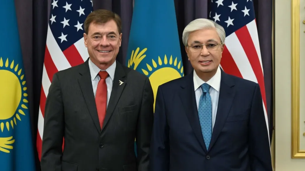 Франсиско Гомес Нето и Касым-Жомарт Токаев, Нью-Йорк, 23 сентября 2025