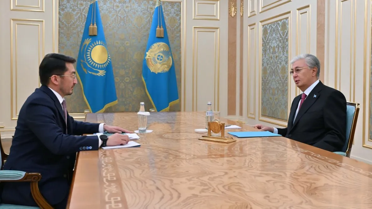 Жаслан Мадиев на приеме у Касым-Жомарта Токаева