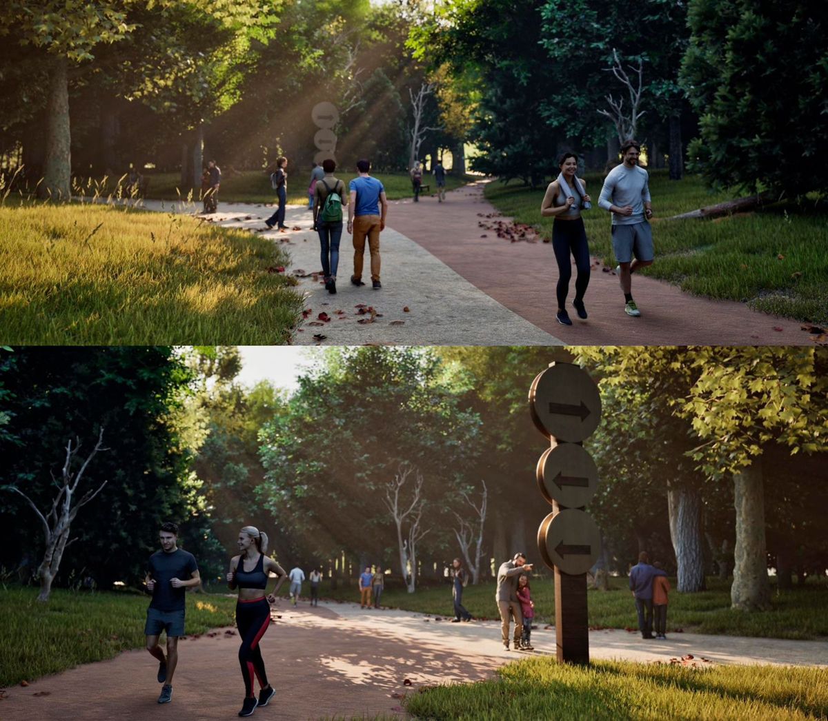 Обновленный дизайн рощи Баума, октябрь 2025