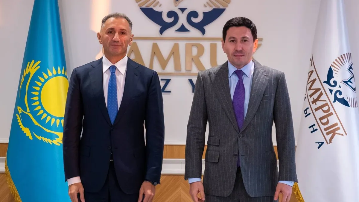 Рашад Набиев и Нурлан Жакупов Рашад Набиев и Нурлан Жакупов
