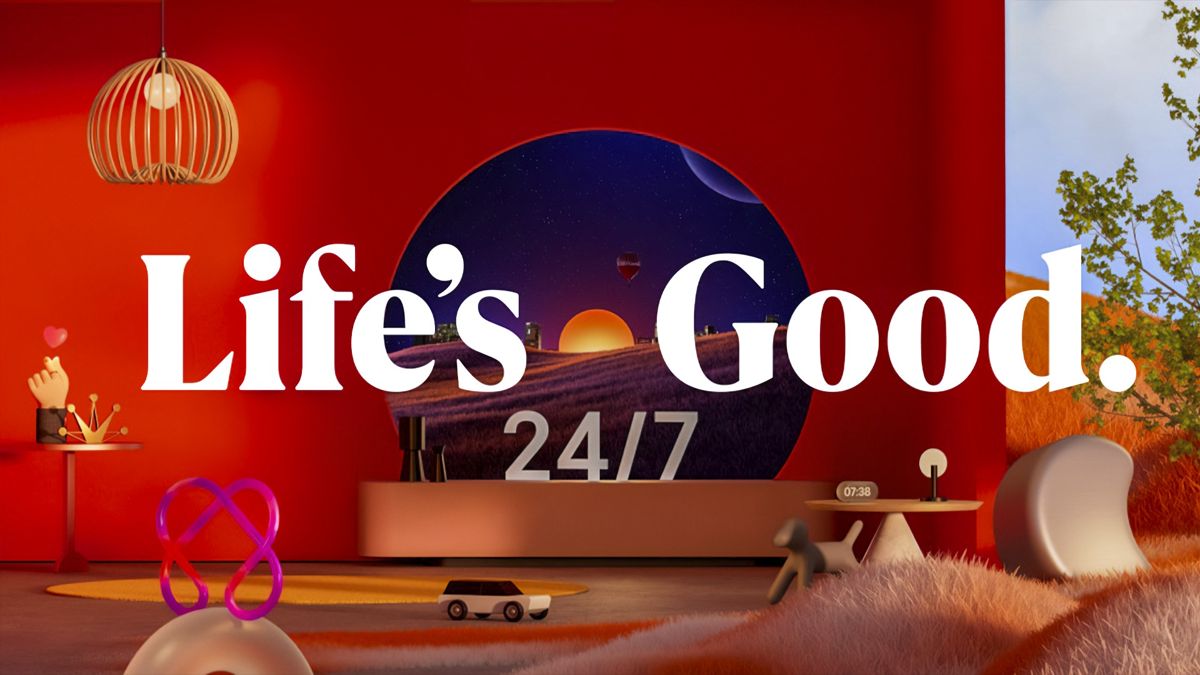 Философия LG — «Life′s Good» Философия LG — «Life′s Good», рекламный постер