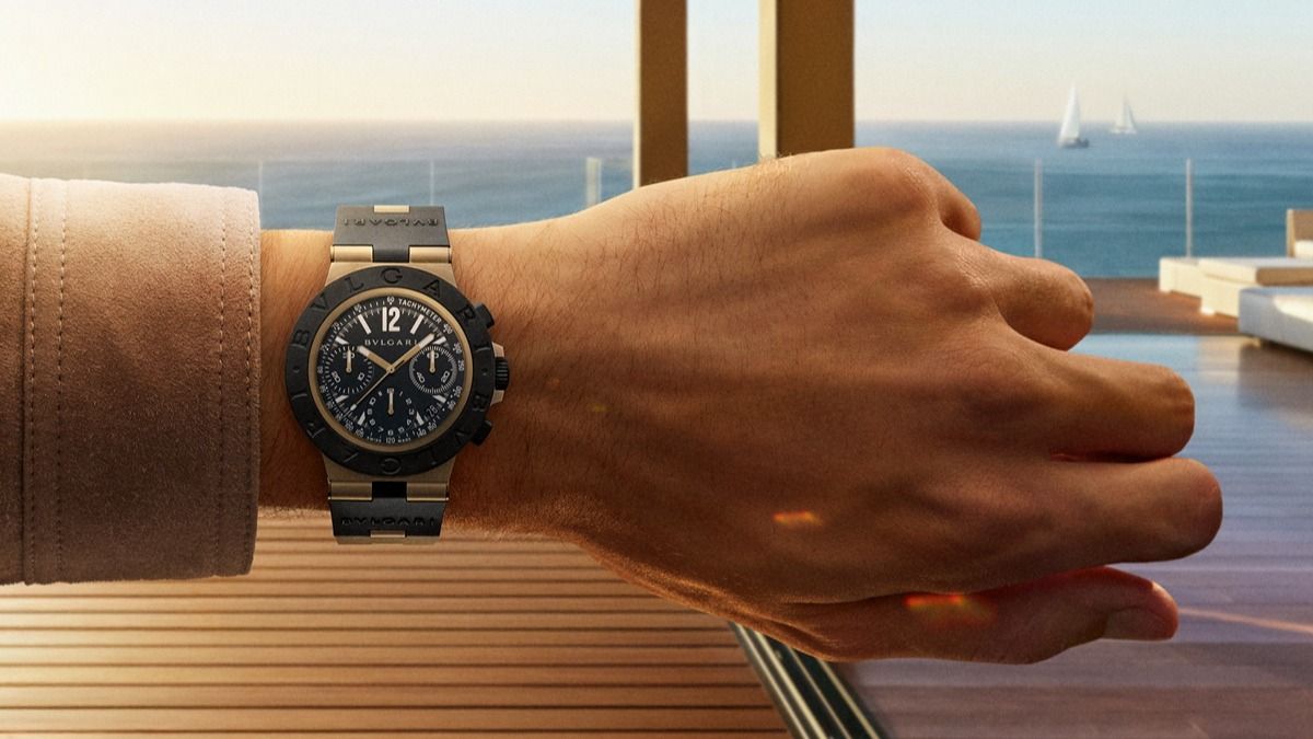 Bvlgari Bronzo Chronograph Часы Bvlgari Bronzo Chronograph