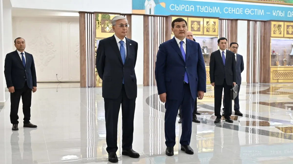 Касым-Жомарт Токаев и Нурлыбек Налибаев Касым-Жомарт Токаев и Нурлыбек Налибаев