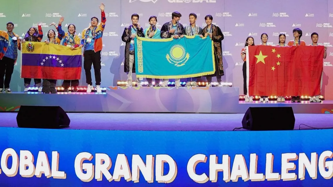 Казахстанские школьники стали четырехкратными чемпионами мира по робототехнике в Панаме Всемирной Олимпиаде FIRST Global Challenge (FGC) 2025 в Панама-Сити