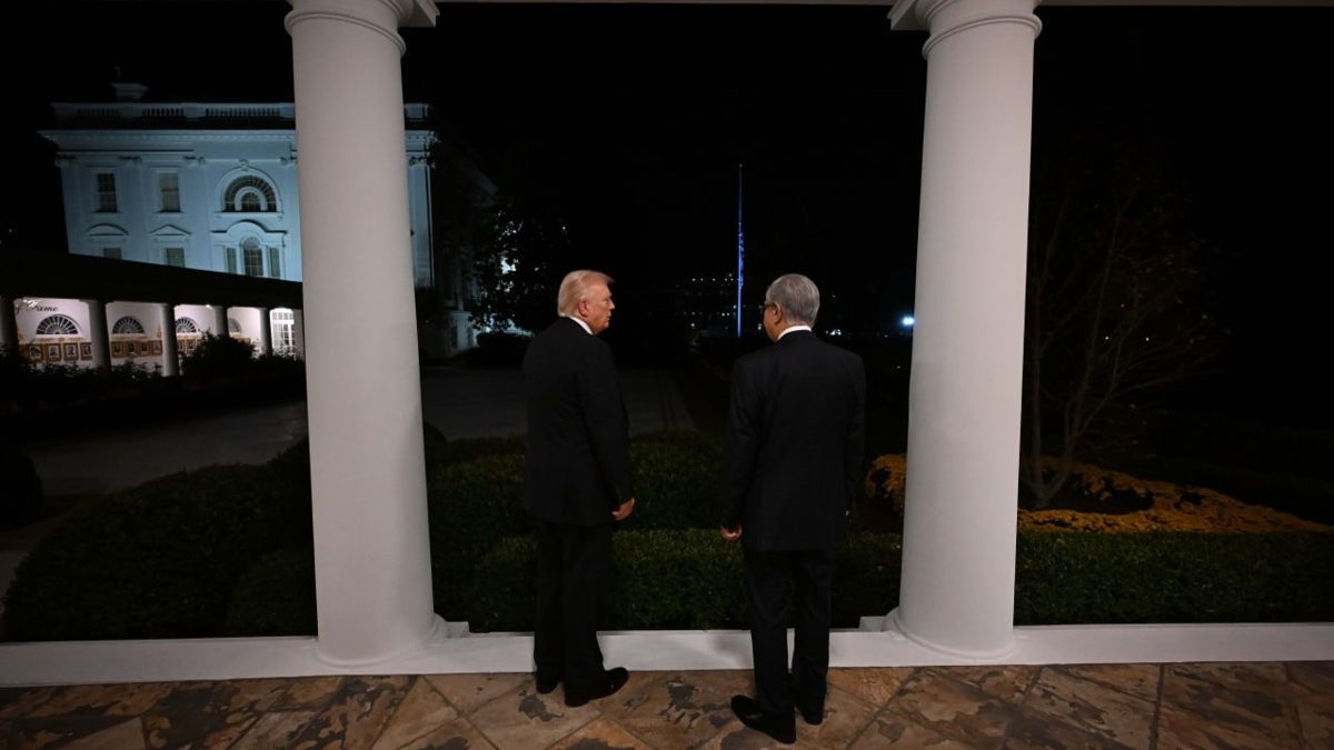 Дональд Трамп и Касым-Жомарт Токаев