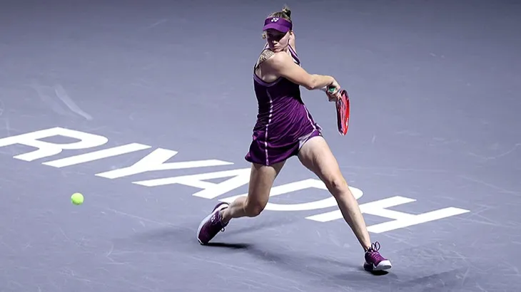 Елена Рыбакина, турнир в Эр-Рияде