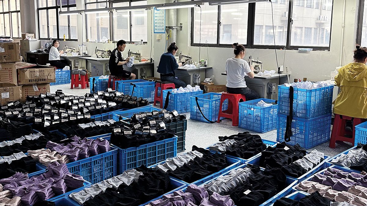 Производство носков Passo Chantal