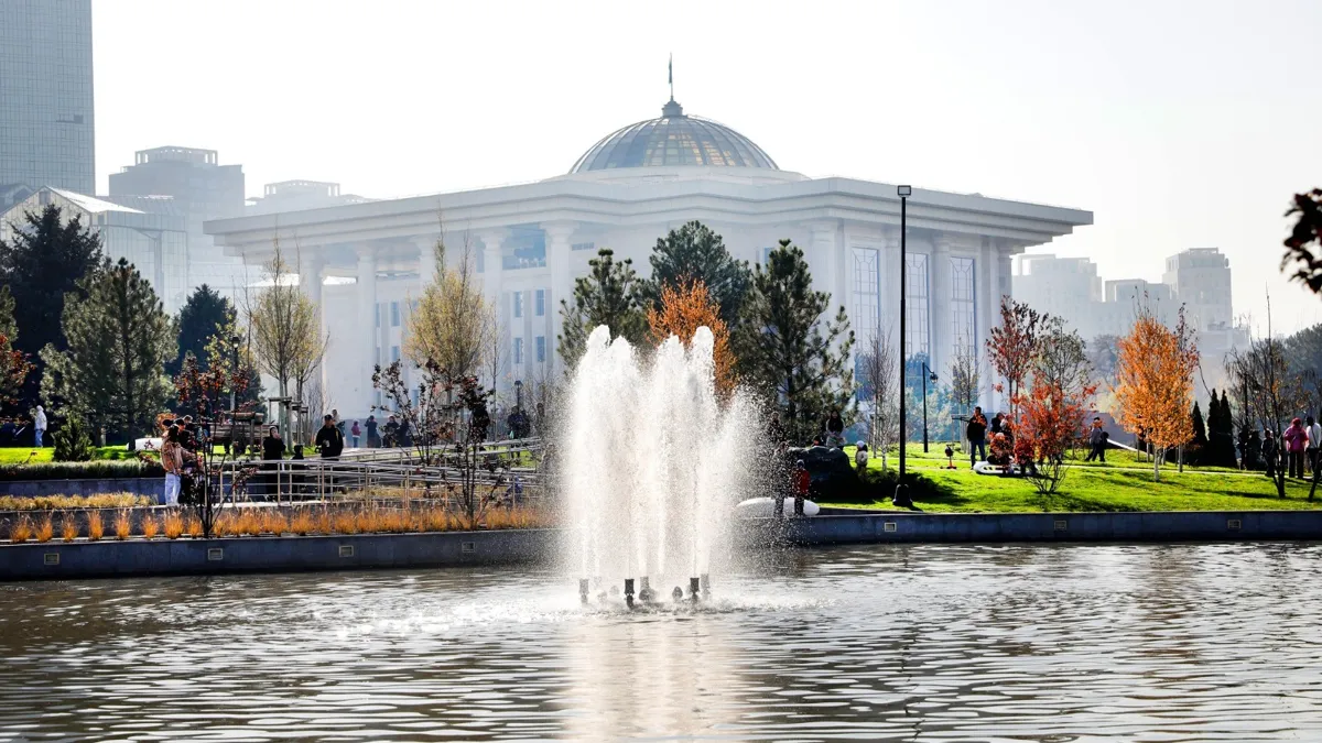 новый сквер в Алматы, акимат, парк, акимат Алматы