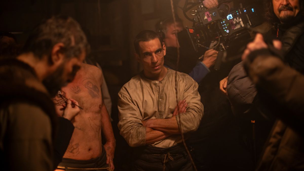 На съемочной площадке фильма «Перемирие»