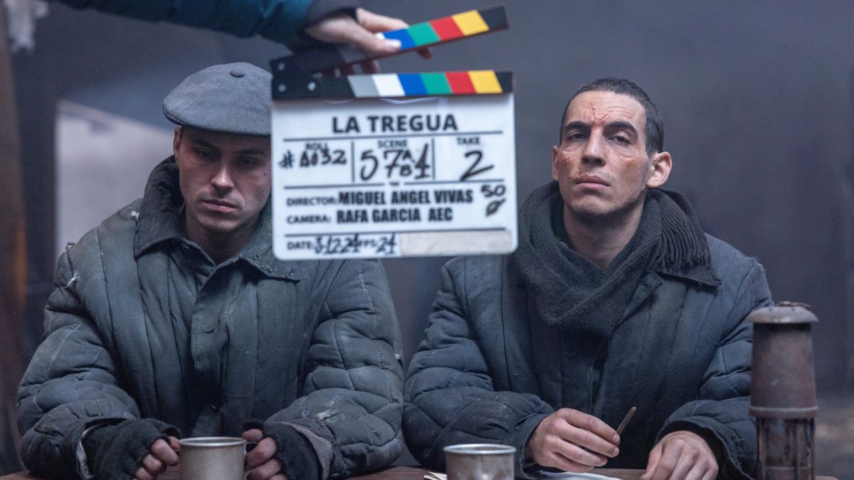 На съемочной площадке фильма «Перемирие»