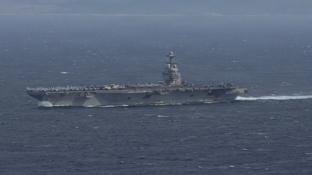 Авианосец USS Gerald R. Ford 