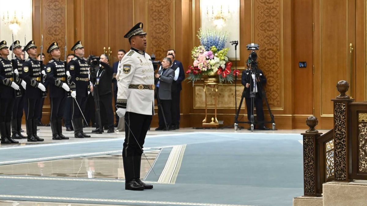 Официальная церемония приветствия