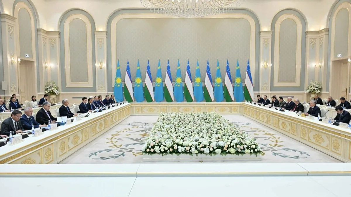 Шавкат Мирзиёев и Касым-Жомарт Токаев