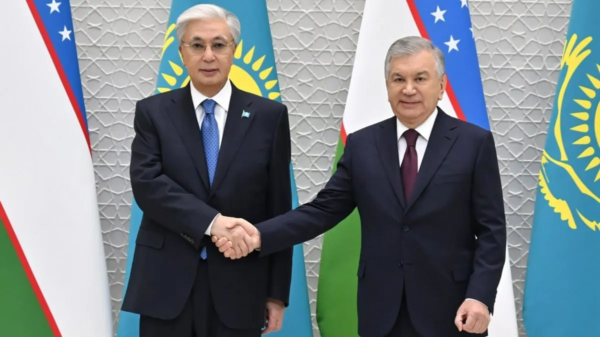 Шавкат Мирзиёев и Касым-Жомарт Токаев
