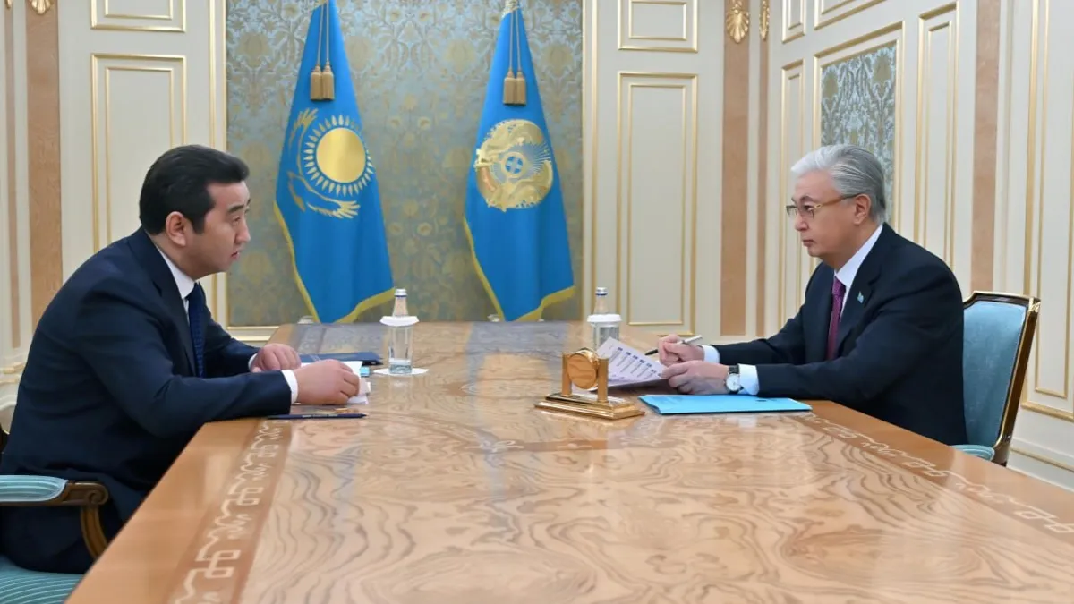 Айдарбек Сапаров и Касым-Жомарт Токаев