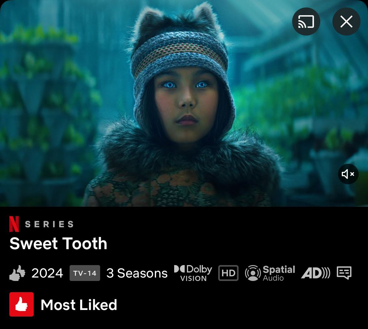 Аяжан Далабаева на обложке сериала 