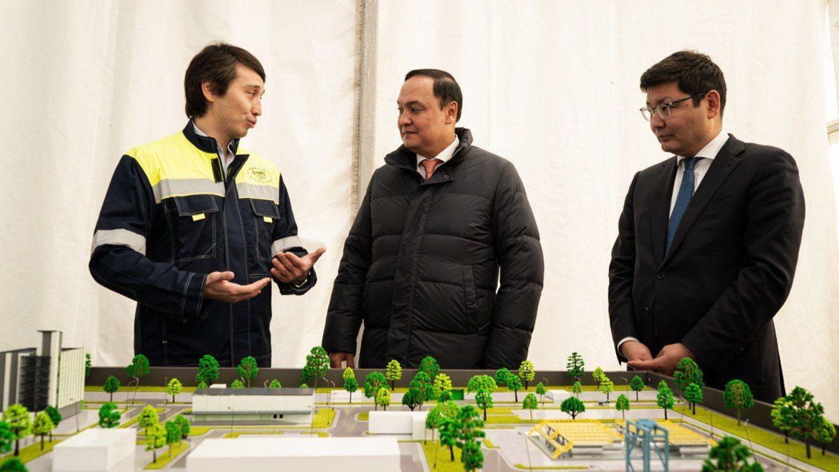 Строительство завода 