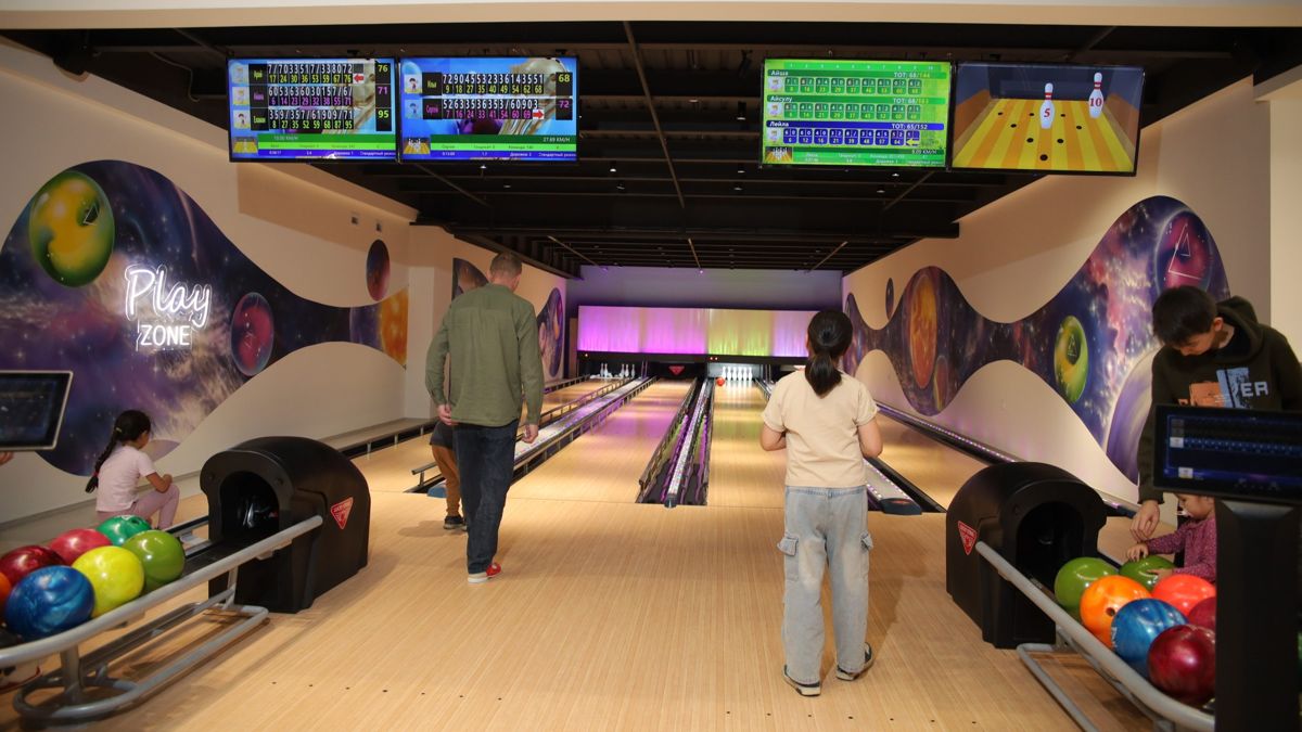 Боулинг для всех возрастов в Kidlavie, ТРЦ MEGA Park