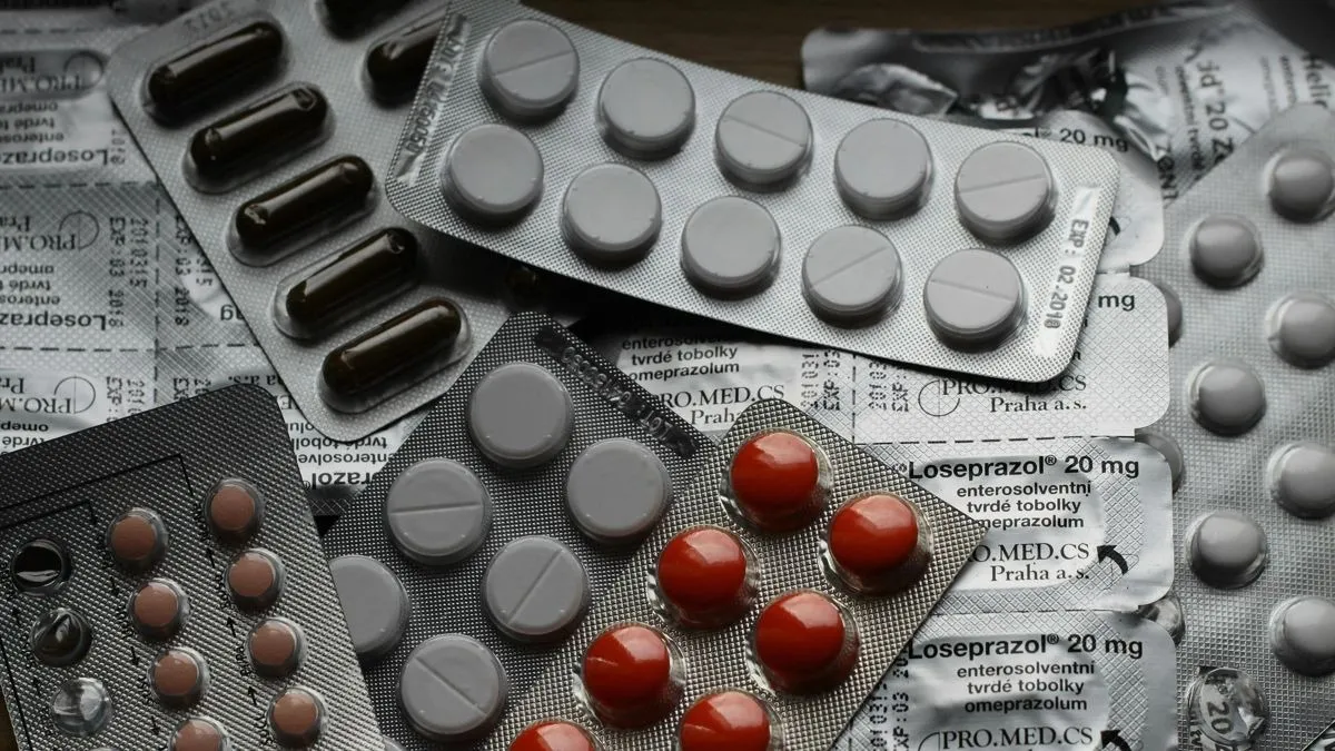 Упаковки таблеток 