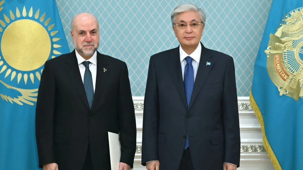 Махмуд аль-Хаббаш и Касым-Жомарт Токаев