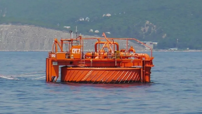 ВПУ-2 на терминале КТК в Черном море до повреждения беспилотниками