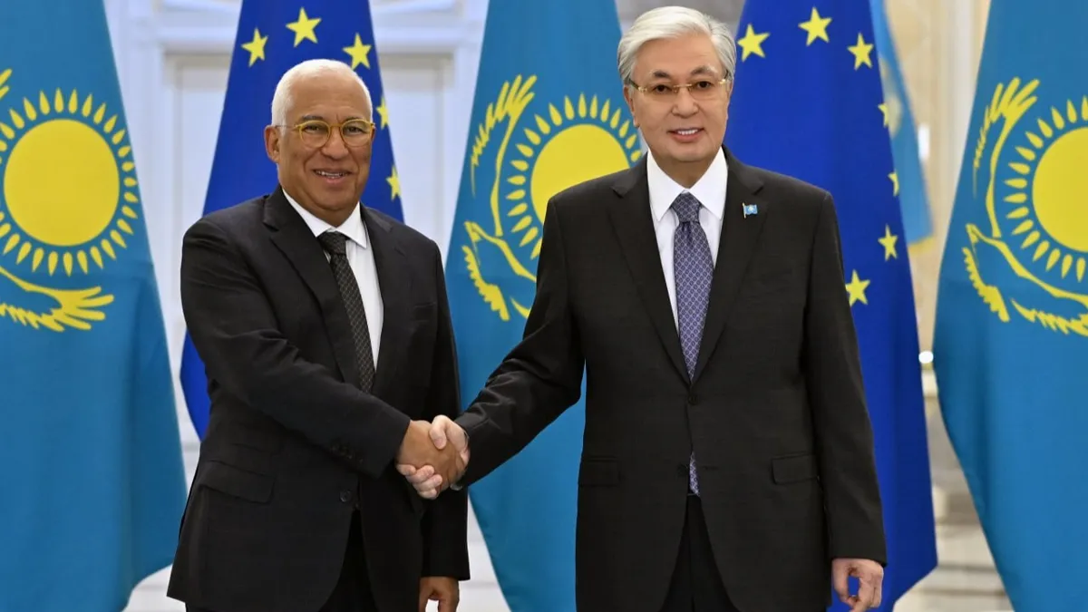 Антониу Кошта и Касым-Жомарт Токаев