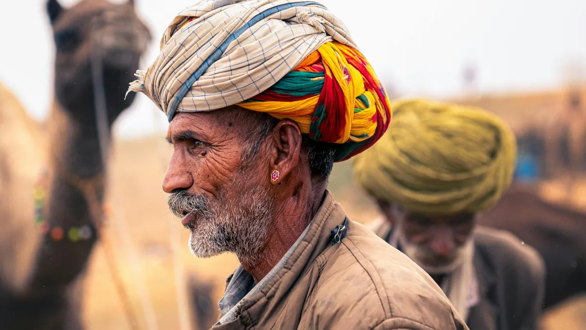 Житель Индии