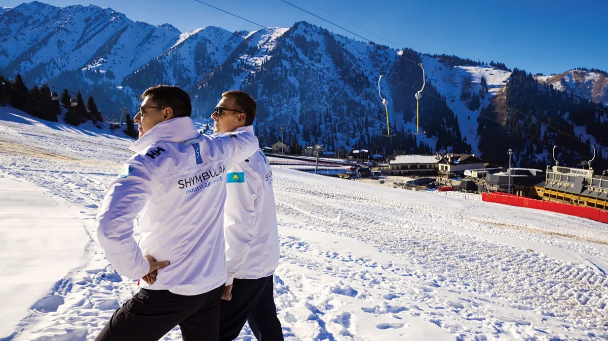 шымбулак, горы, курорт, гонолыжный комплекс