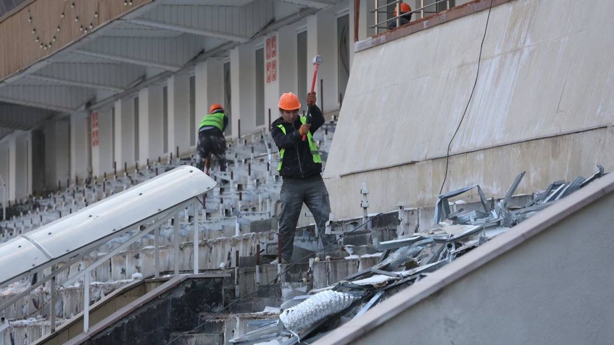 Реконструкция катка &laquo;Медеу&raquo;