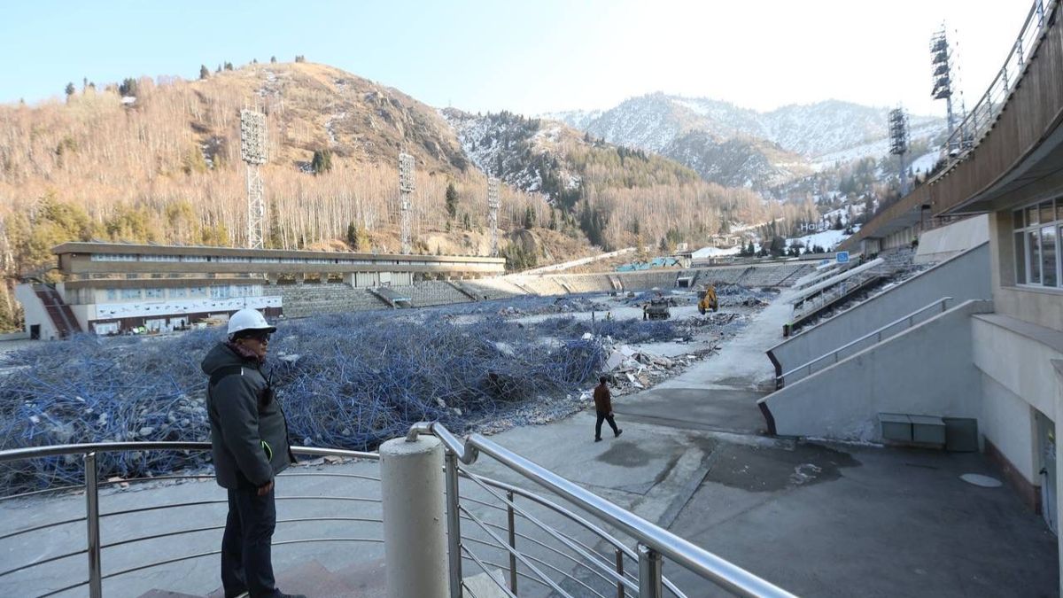 Реконструкция катка &laquo;Медеу&raquo;