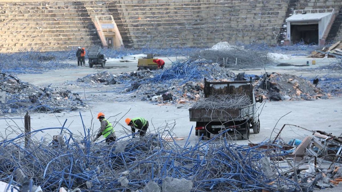 Реконструкция катка &laquo;Медеу&raquo;