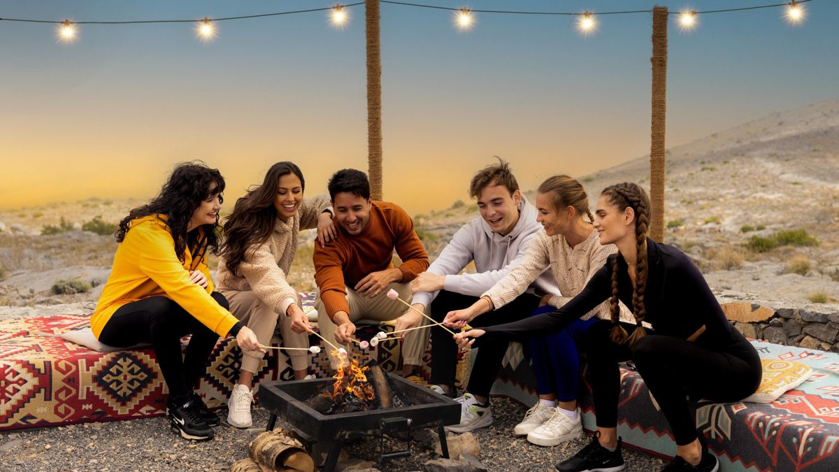 Закат в Camp 1770