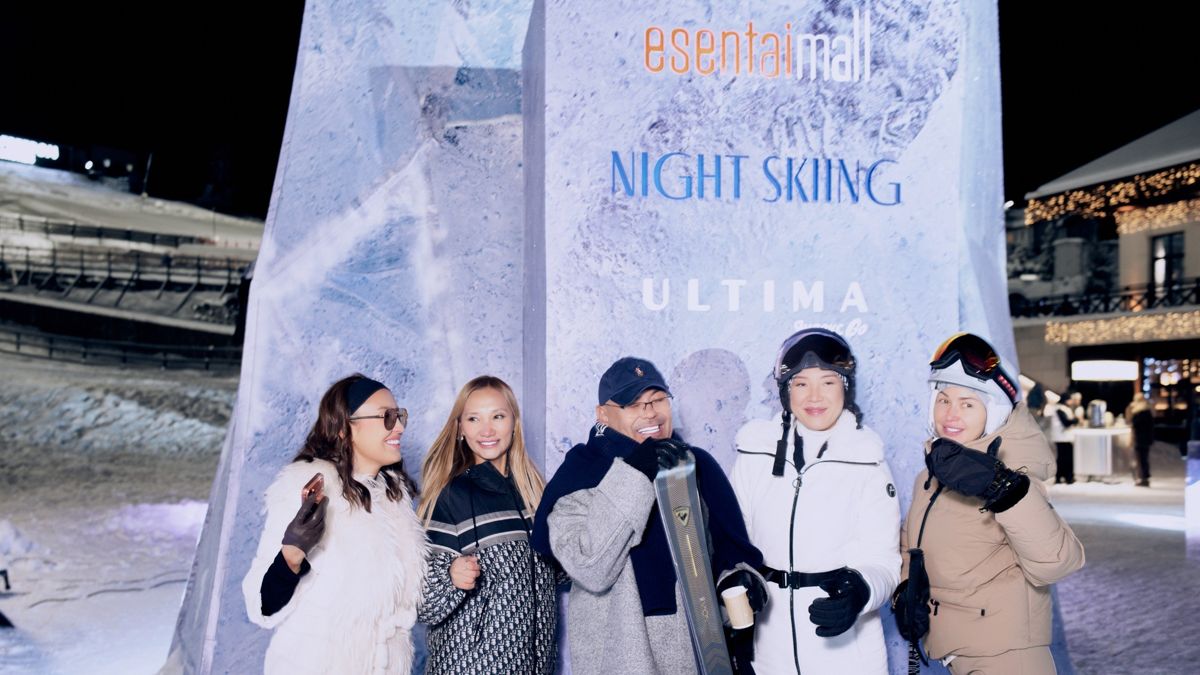 Night Skiing на Шымбулаке: Esentai Mall 