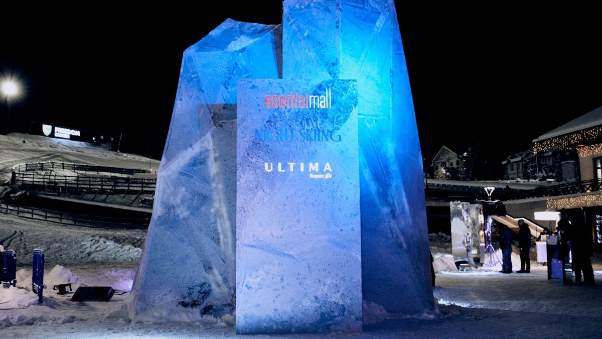 Night Skiing на Шымбулаке: Esentai Mall 