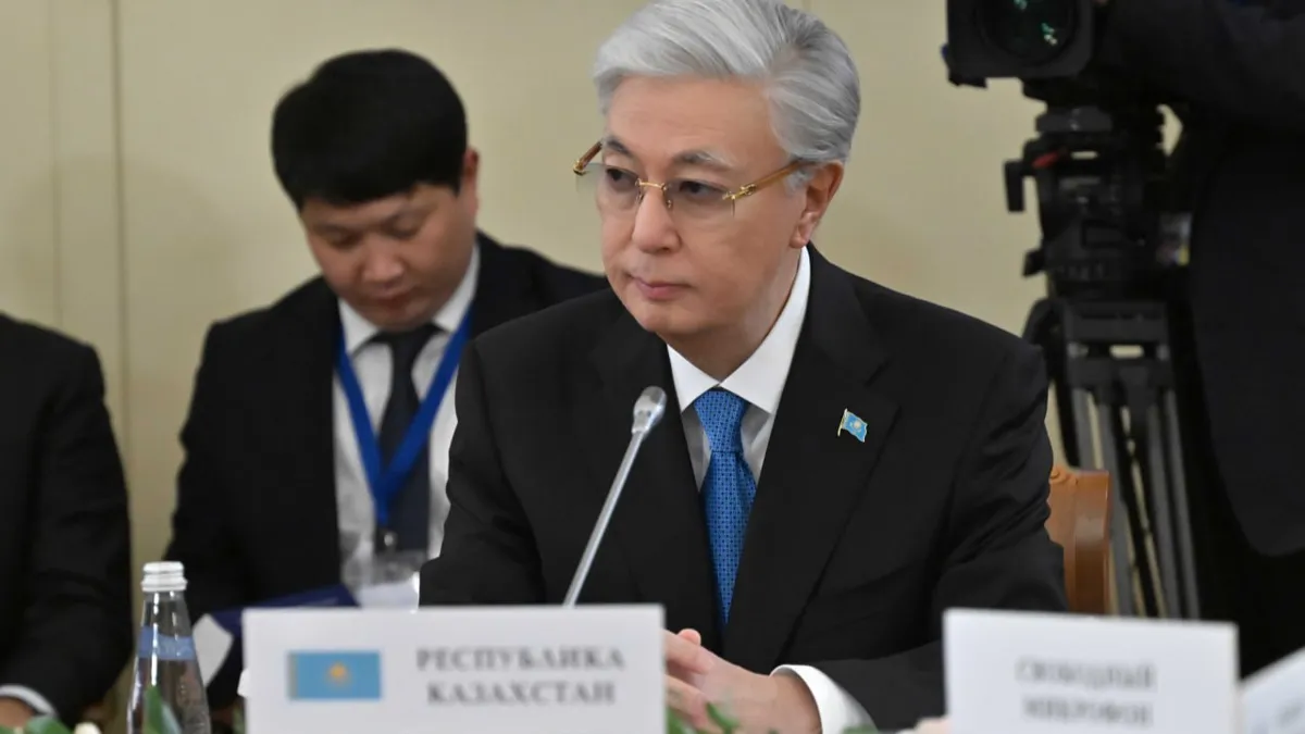 Президент Казахстана Касым-Жомарт Токаев