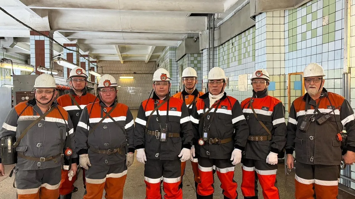 Вице-министр по ЧС на шахте им. Костенко