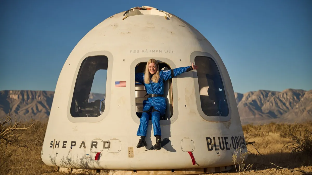 Участница 37 миссии New Shepard Михаэла (Мичи) Бентхаус