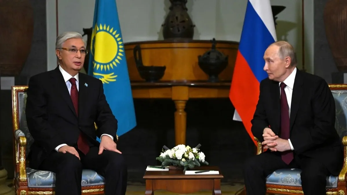 Касым-Жомарт Токаев и Владимир Путин