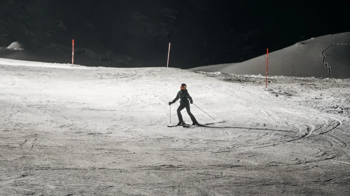 лыжи, горы, Шымбулак