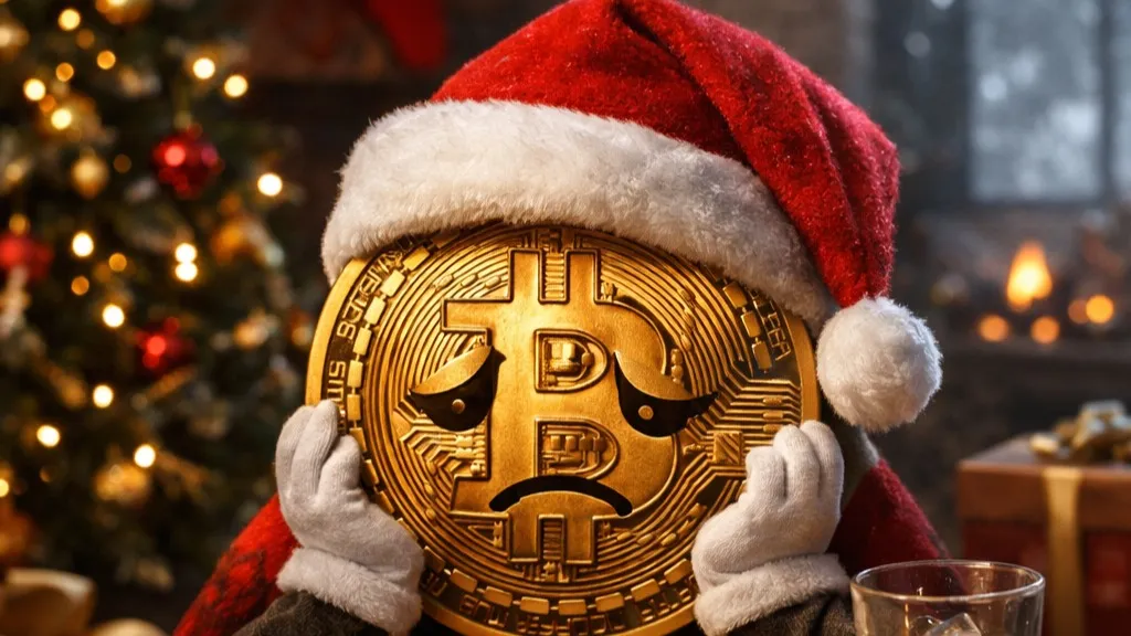 грустный биткоин