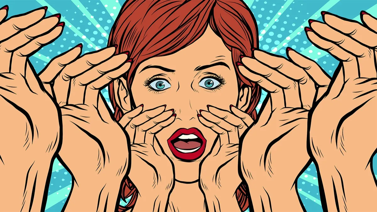 крик, женщина, эхо, сплетни, скандал, молва, 