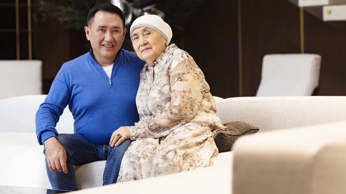 Мурат Жуман и Шарипа Молдагалиевна