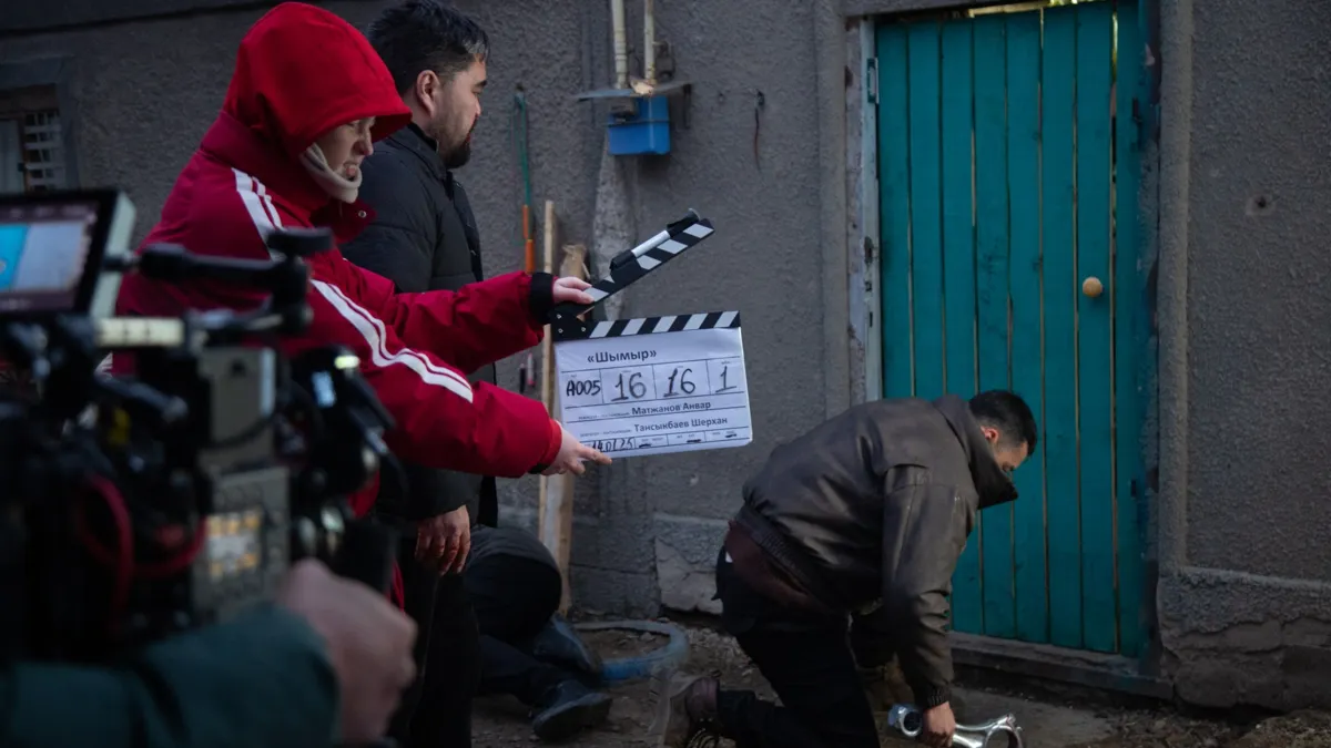 Съемки фильма «Шымыр» 