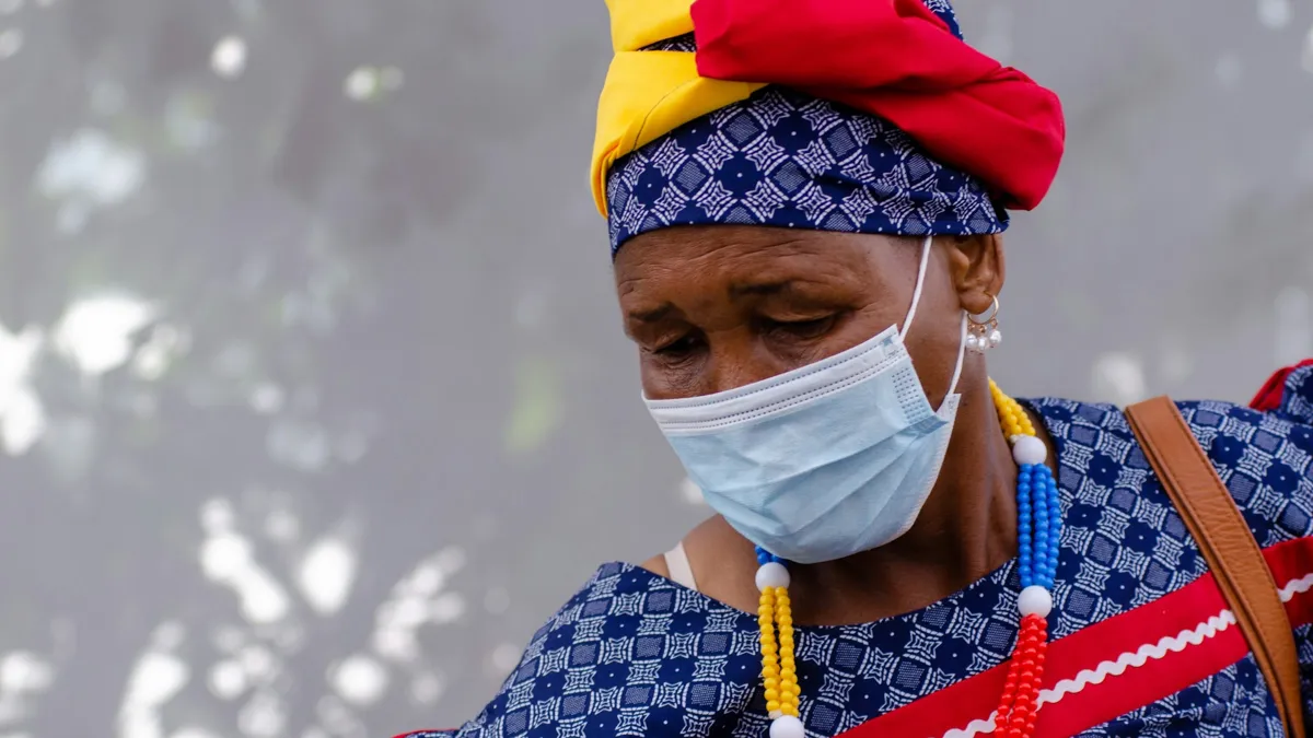 Африка маска африканка