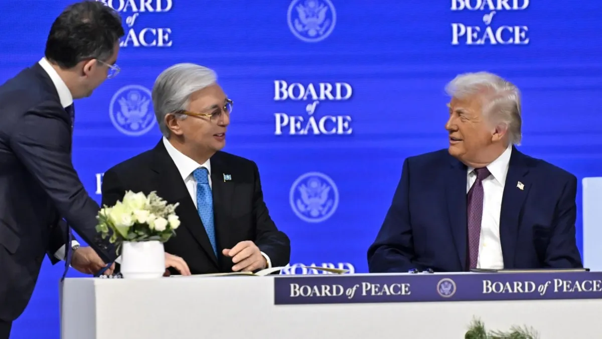 Касым-Жомарт Токаев, Дональд Трамп, Совет мира