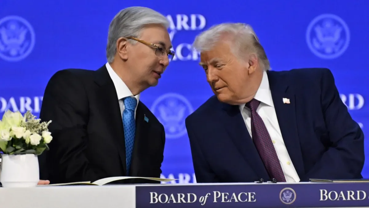 Касым-Жомарт Токаев и Дональд Трамп