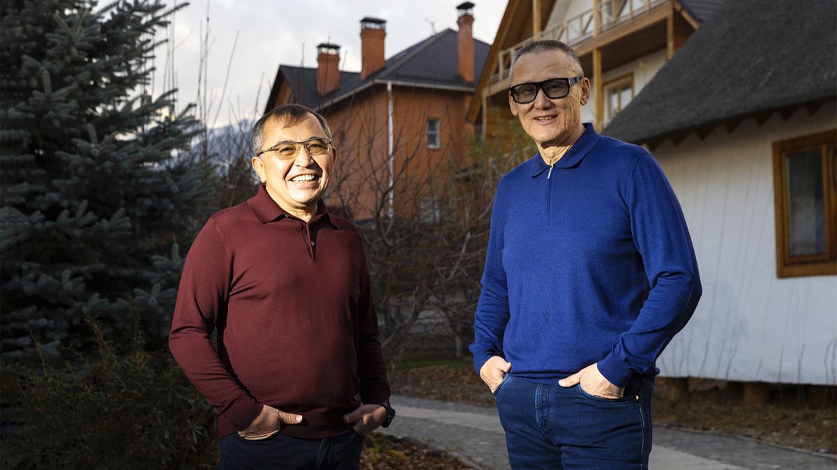 Серик Толукпаев (слева), Мухтар Тойбазаров (справа)