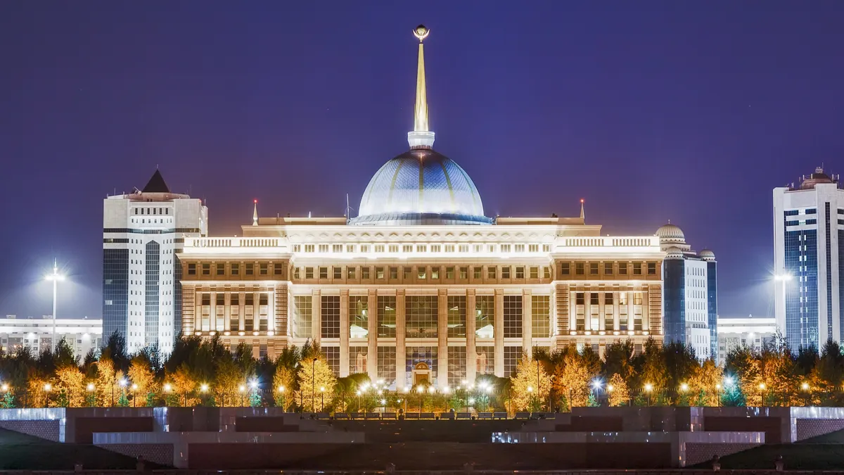 Акорда, резиденция президента Казахстана, Астана