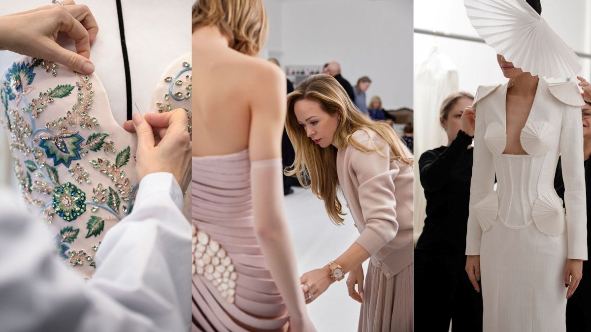 Процесс создания коллекции Tamara Ralph Couture 